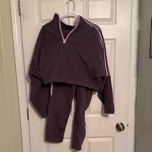 Adidas Purple Set with Pink Accents
